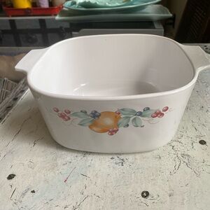Corning Ware 3Quart White Abundance Baking Dish